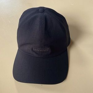 Lululemon Baller Hat Soft Embroidered Black Logo Women’s